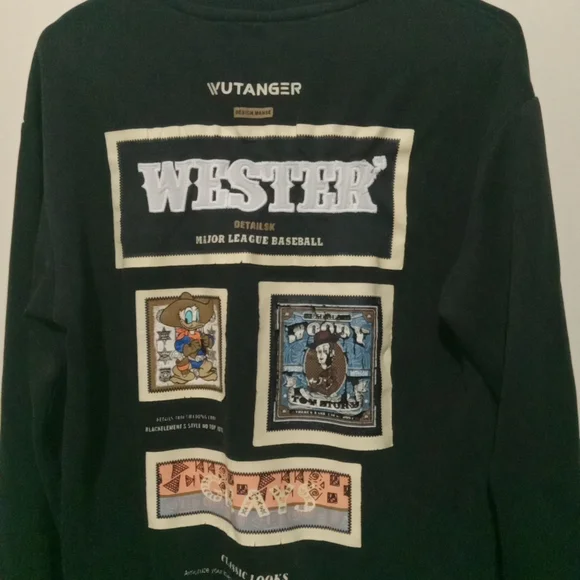 Element Black Crewneck Sweater